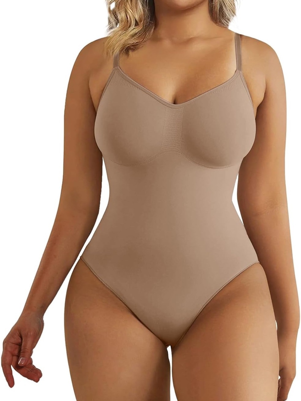 🚘 🆕 ShaperX Everyday Seamless Shaping Bodysuit Sienna size S/M thong